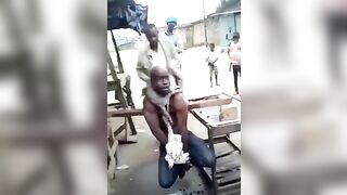 Man Tied To Device And Beaten