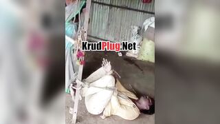 Man Tied To Pole And Beaten