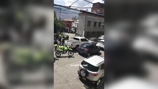 But Man Tried To Steal A Police Motorcycle