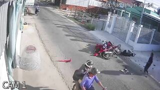 Man Injured In Motorcycle Accident!