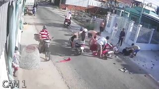 Man Injured In Motorcycle Accident!