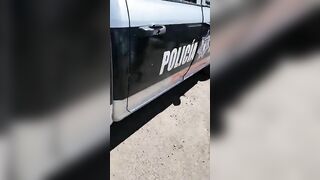 Mexican Police Commander And His Bodyguard Covered In Cows