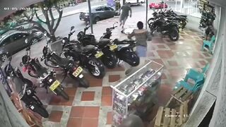 Motorcycle Dealer Executed By Killer,