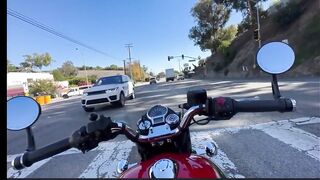 Motorcyclist's Horrific Accident Captured On Helmet Camera