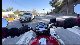 Motorcyclist's Horrific Accident Captured On Helmet Camera