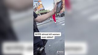 NYPD Office Sternly Questions Woman Who Drove Speeding ATV