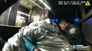 NYPD Rescues Unconscious Man On Subway