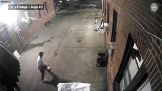 NYPD Officer Shoots Bronx Shooting Suspect - Video -