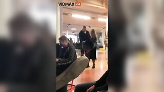 Evil Karen Steals Student's Chair, Delivered By Student's Father