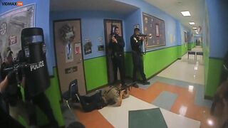 New Video Released From Uvalde School Shooting Shows Police