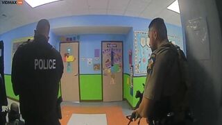 New Video Released From Uvalde School Shooting Shows Police