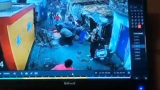 The Wall Collapsed And The Old Woman And Grandson Died On The Spot