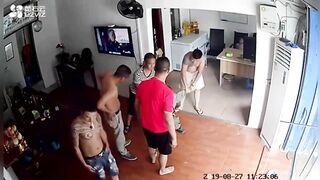 Chinese Old Man Beaten For Sweater