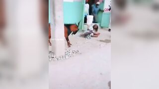 One-legged Man Bitten By Goat