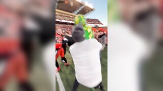 Oregon State Football Player Sucker Punches Fan After Losing Big G