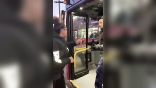 Runaway Bus Driver Cares With A. Bus Driver