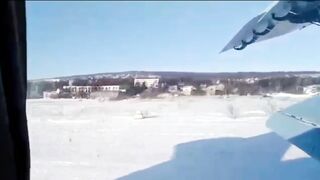 Passenger Filmed After Watching Plane Crash