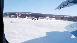 Passenger Filmed After Watching Plane Crash