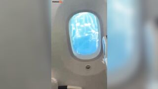 LOT Polish Airlines Passengers Panicked When Window Cracked. Dulin