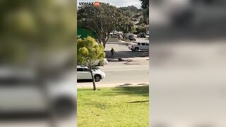 Physical Fight In The Middle Of The Street Ends Horribly