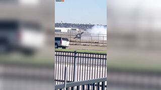 Plane Crash Near Fort Worth Joint Reserve Base, Pilot Ejects