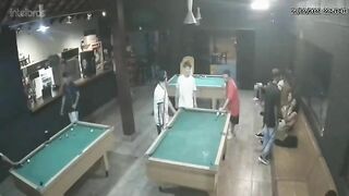 Pool Hall Night With Friends Interrupted By Brutal Killer