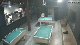 Pool Hall Night With Friends Interrupted By Brutal Killer