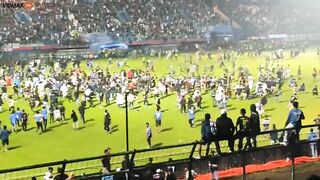 RAW VIDEO – Indonesia’s Massive Football Uprising Continues At Least