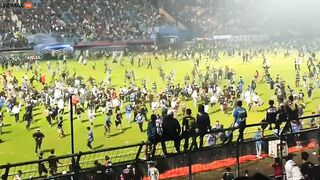 RAW VIDEO – Indonesia’s Massive Football Uprising Continues At Least