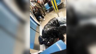 Racist Train Attacks Innocent Black People – Video – VidMax.co