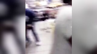 Racist Man Beaten At Gas Station