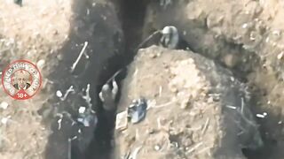 Russian Soldiers Kill Ukrainian Nazis In Trenches 