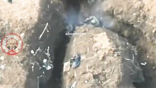 Russian Soldiers Kill Ukrainian Nazis In Trenches 