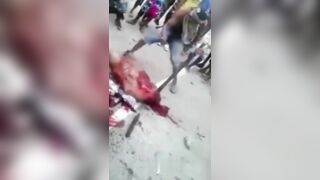 Barbarians Destroy Human Bodies