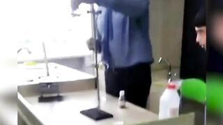 Science Experiment Doesn't Go As Planned - Video