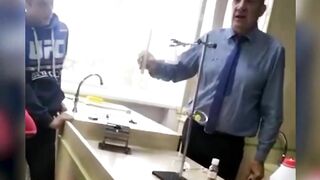 Science Experiment Doesn't Go As Planned - Video