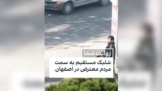 Second Video Shows Iranian Security Forces Firing Shots