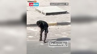 Second Video Shows Iranian Security Forces Firing Shots