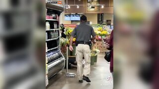 Security Guard At Kroger Supermarket In Bloomington Insults Man