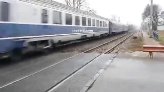 She Thought She Could Outsmart The Train - Her Final Mistake (1)