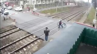 She Thought She Could Outsmart The Train - Her Final Mistake (1)