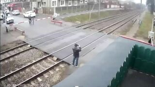 She Thought She Could Outsmart The Train - Her Final Mistake (1)