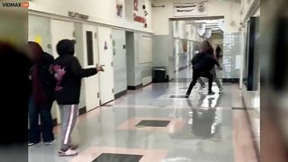 Shocking Video Of One Oakland High School Student Stabbing Another