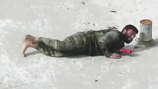 A Soldier Is Shot In The Spine By A Sniper