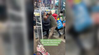 Shopkeeper Shows Superhuman Strength And Keeps Door Closed