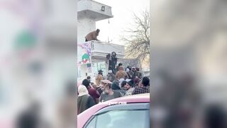 Taliban Hangs Hashim's Body On Building For Public Display