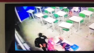 Teen Stabs Teacher To Death. Brazil 