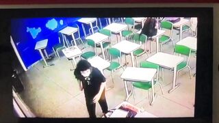 Teen Stabs Teacher To Death. Brazil 