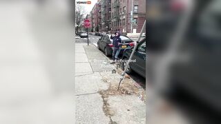 The Bronx Transforms Into A Real Walking Dead Scene - Video -