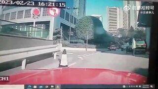 The Car Driver Confused The Pedals. China Uncensored